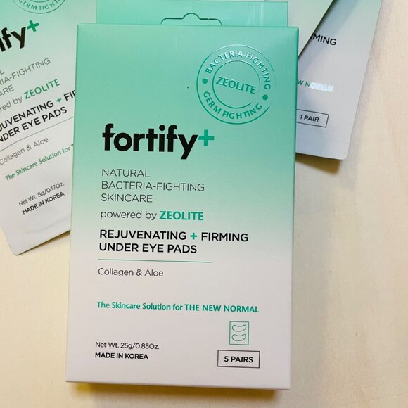 Fortify Rejuvenating Protecting Under Eye Pads Eye Mask Pack of 5 Pairs - Picture 2 of 4